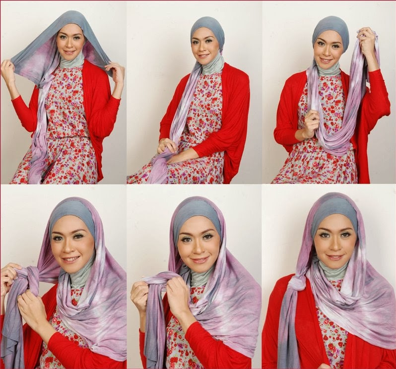 Tutorial Hijab Kreatif dan Sederhana