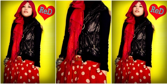 Busana Muslim Merah Menyala, Mengapa Tidak?