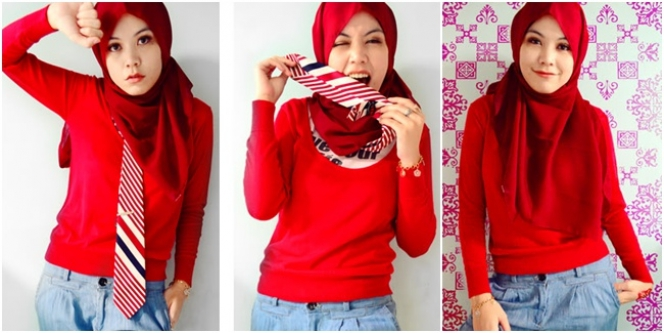 Busana Muslim Merah Menyala, Mengapa Tidak?