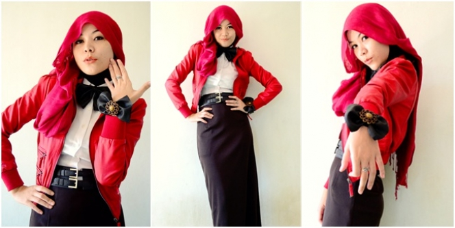 Busana Muslim Merah Menyala, Mengapa Tidak?