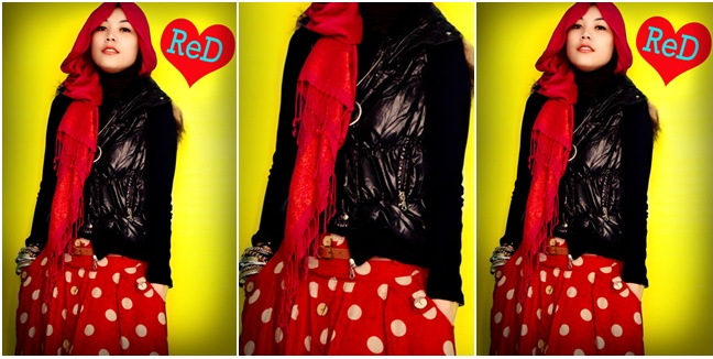 Busana Muslim Merah Menyala, Mengapa Tidak?