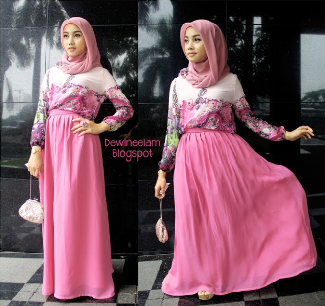 Inspirasi `Hijab-Rok` Dewi Neelam