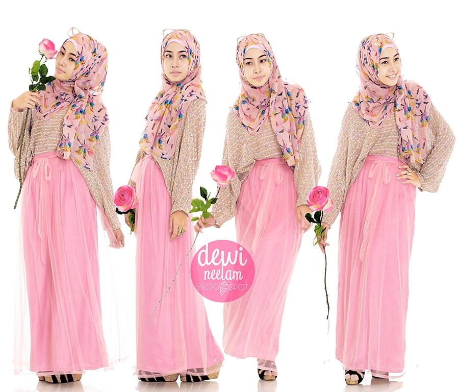 Inspirasi `Hijab-Rok` Dewi Neelam