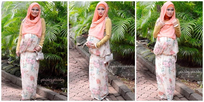 Gaya Fashionable untuk Hijaber Hamil