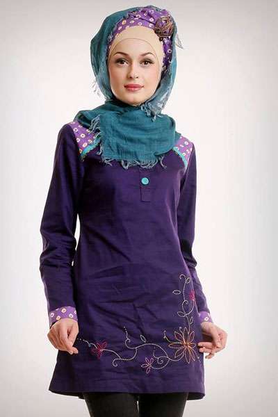 Cantik Berhijab dengan Katun Twill