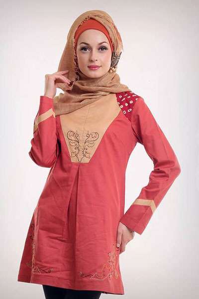 Cantik Berhijab dengan Katun Twill