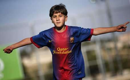 Aksi `Messi` dari Palestina