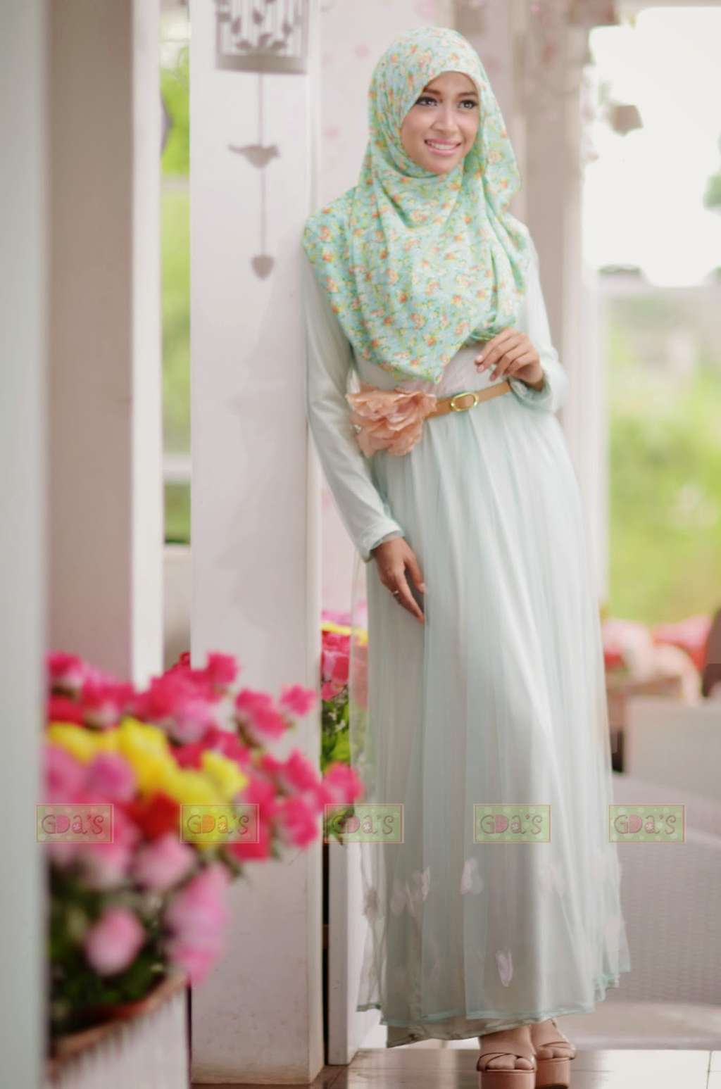 Dress Anggun Besutan Putri Aa Gym