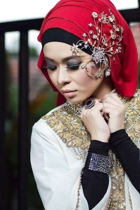 Tampil Cantik dengan Aksesori Hijab 