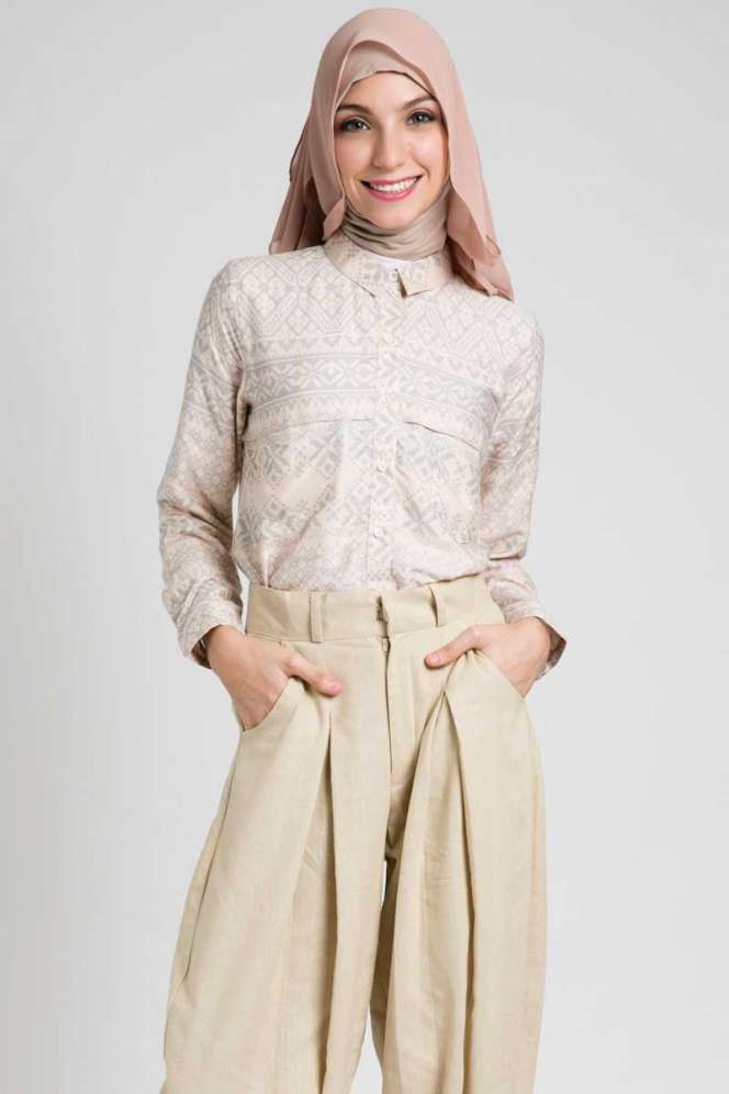 Hijab Floral Pastel Percantik Hijabers
