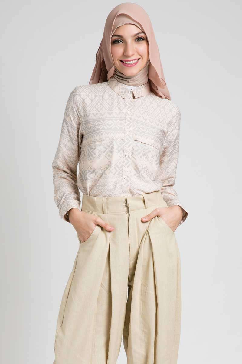 Hijab Floral Pastel Percantik Hijabers