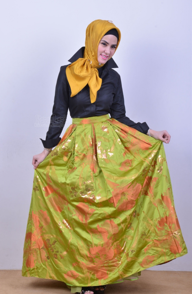 Gaya Hijab Angel Lelga, Otentik Bukan `Follower`