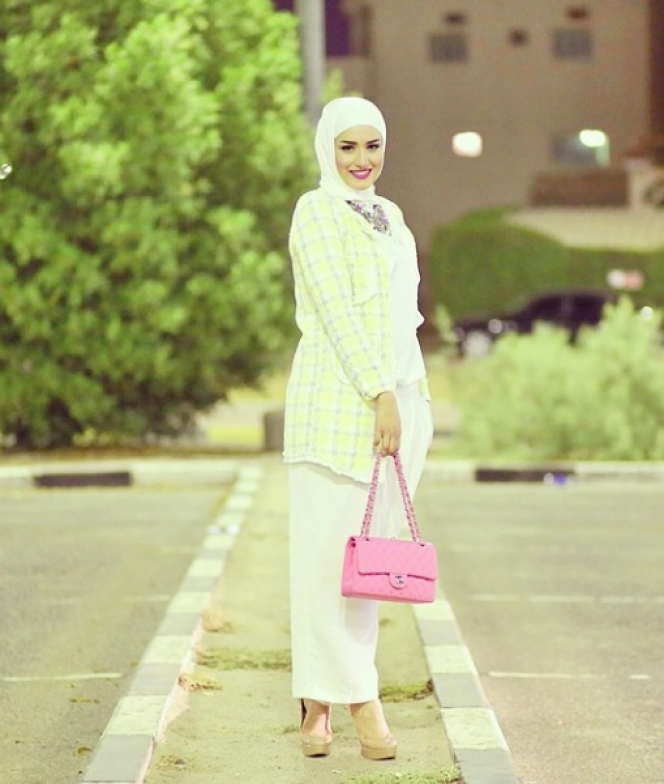 Paduan Blazer Cantik Hijaber Kuwait 