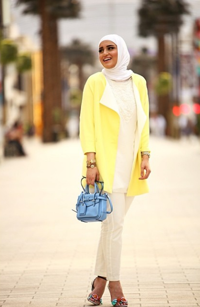 Paduan Blazer Cantik Hijaber Kuwait 