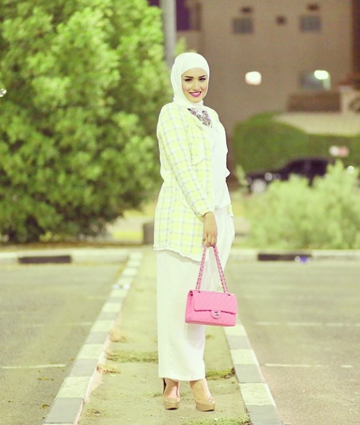 Paduan Blazer Cantik Hijaber Kuwait 