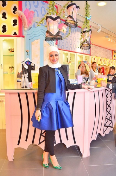 Paduan Blazer Cantik Hijaber Kuwait 