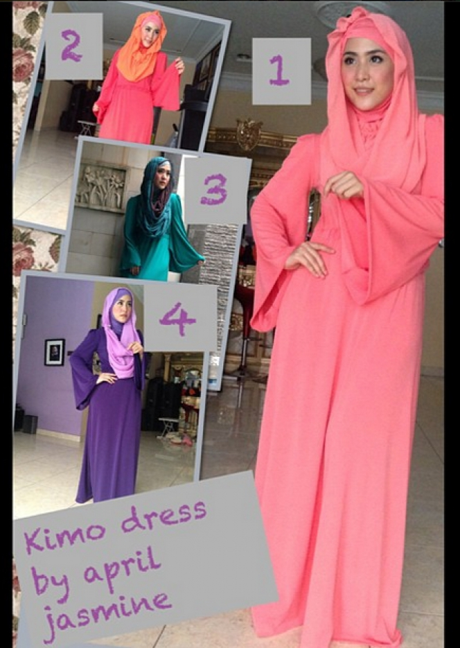 Hijab Modern Khas Istri Ustad Solmed