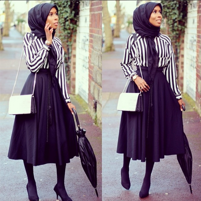Hijab Neon untuk Si Kulit Gelap
