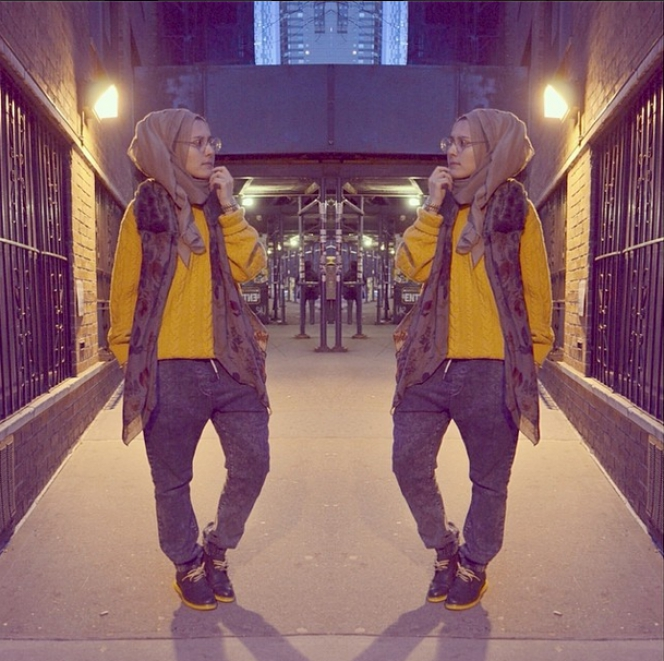 Inspirasi dari Hijaber Inggris, Dina Toki-O