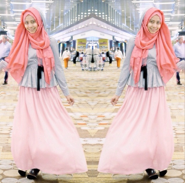 Style Fashion Blogger Gadis Manis Indonesia di Paris