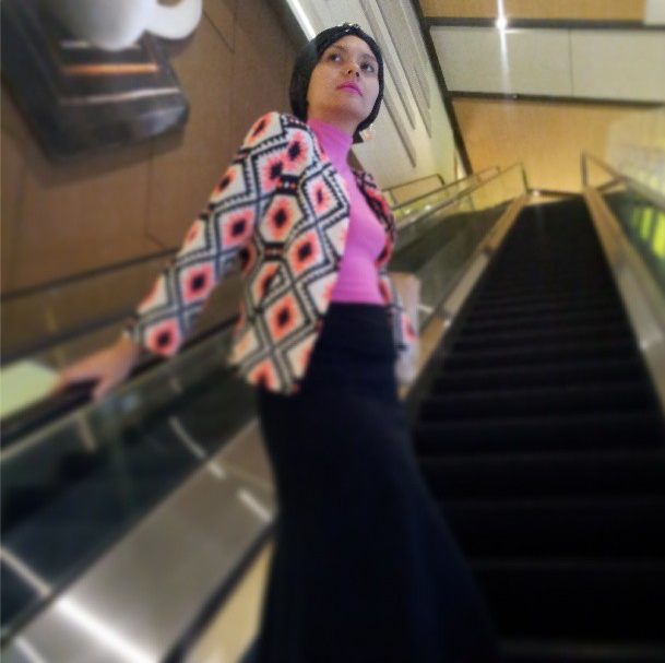 Gaya Hijab Turban Viona Eko `Patrio`