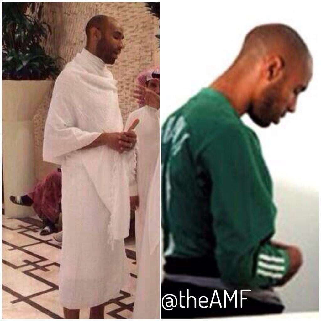 Saat Pesepakbola Muslim Ternama Bermunajat