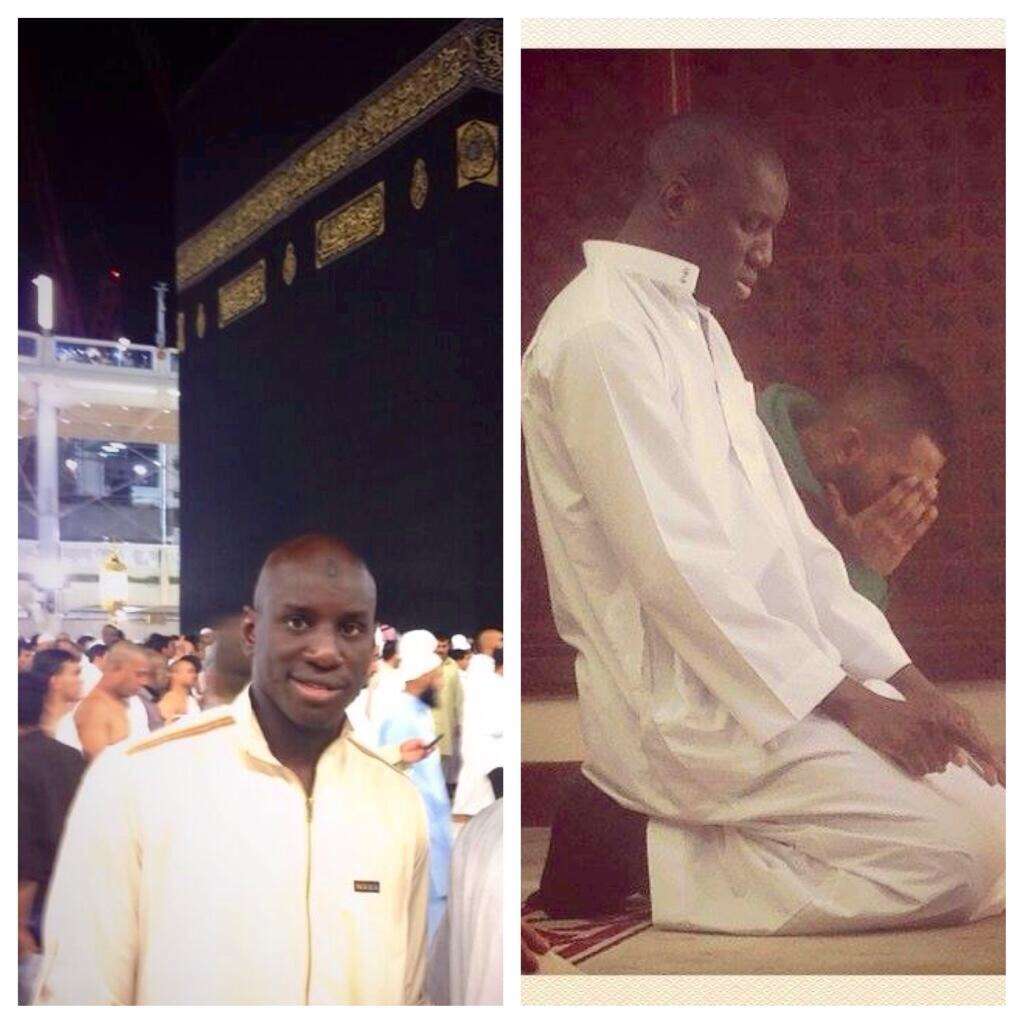 Saat Pesepakbola Muslim Ternama Bermunajat