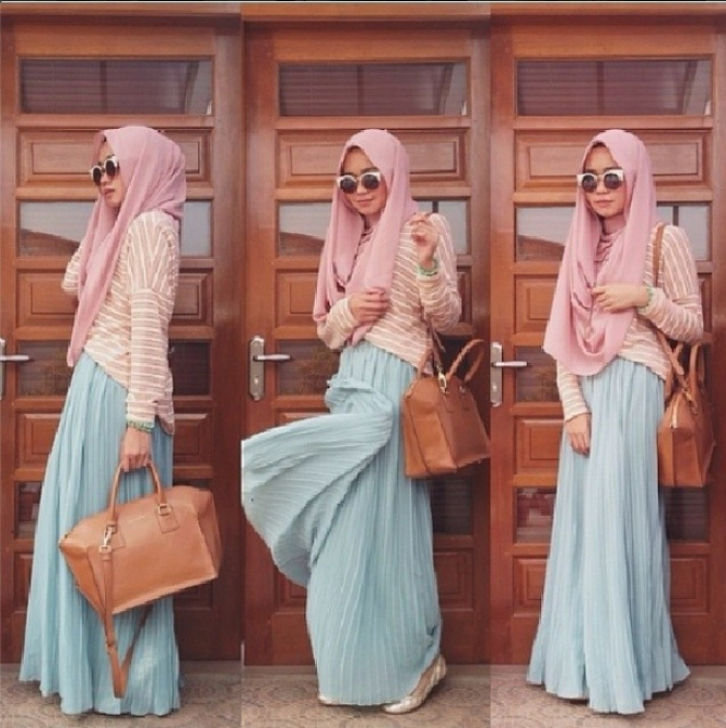 Tengok Gaya `Color-Block` Selebgram Ini