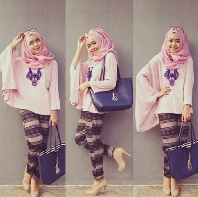 Tengok Gaya `Color-Block` Selebgram Ini