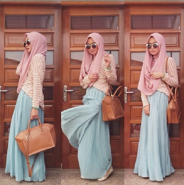 Tengok Gaya `Color-Block` Selebgram Ini