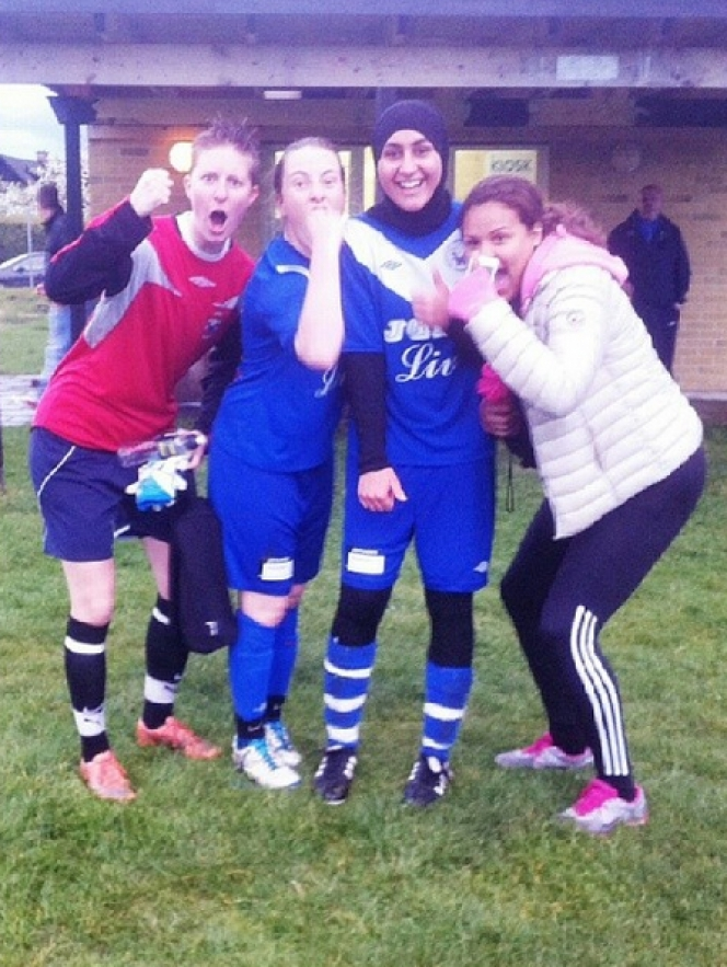 Gaya Cantik Hijabers Palestina 