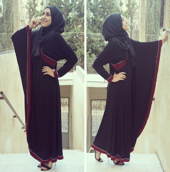 Gaya Cantik Hijabers Palestina 