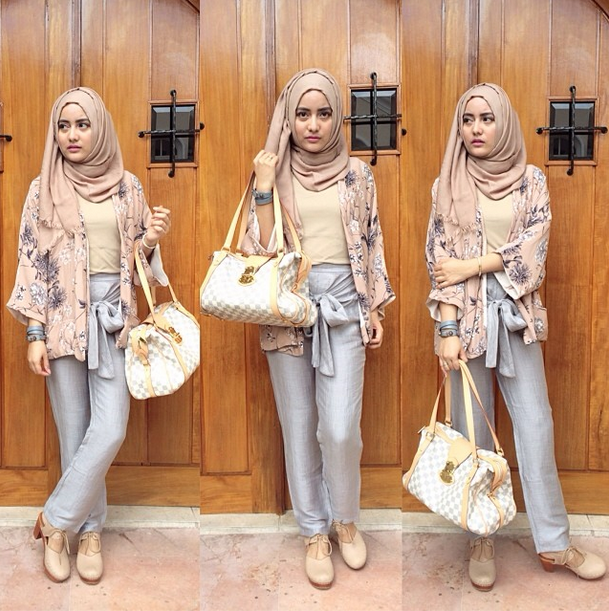 Gaya `Edgy` Hijabers Cantik