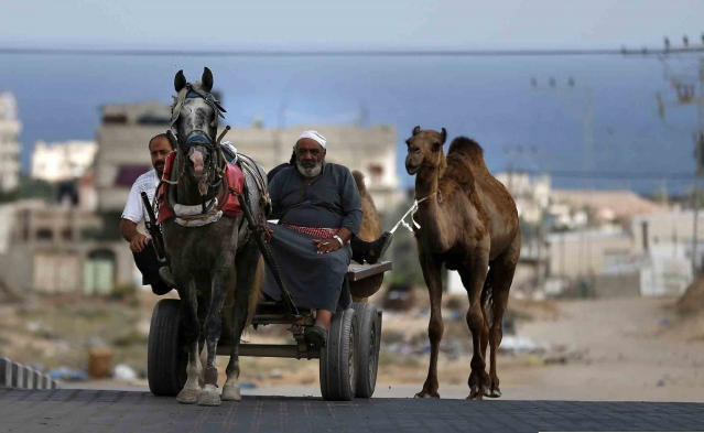 Derita di Balik Senyum Pengungsi Palestina