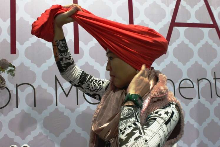 Tutorial Hijab `Flat Turban` untuk Olahraga