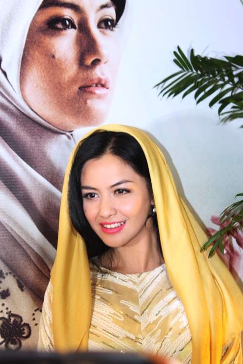 Cantiknya Revalina S Temat Perankan Istri Uje