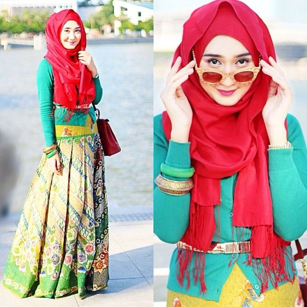 Inspirasi Batik-Tenun Saat Lebaran 