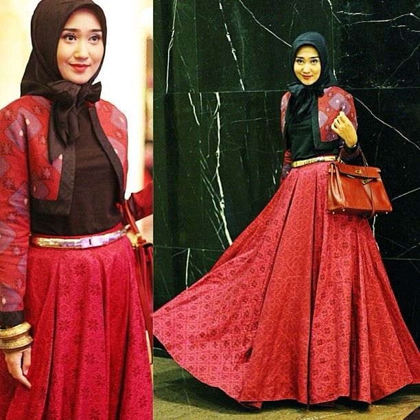Inspirasi Batik-Tenun Saat Lebaran 