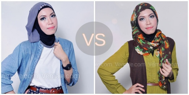 Pilih Mana, Gaya Hijab Feminin atau Boyish?