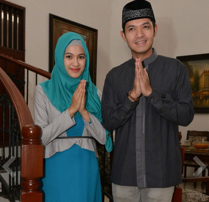 Lebaran Pertama Dude dan Alyssa sebagai Suami Istri