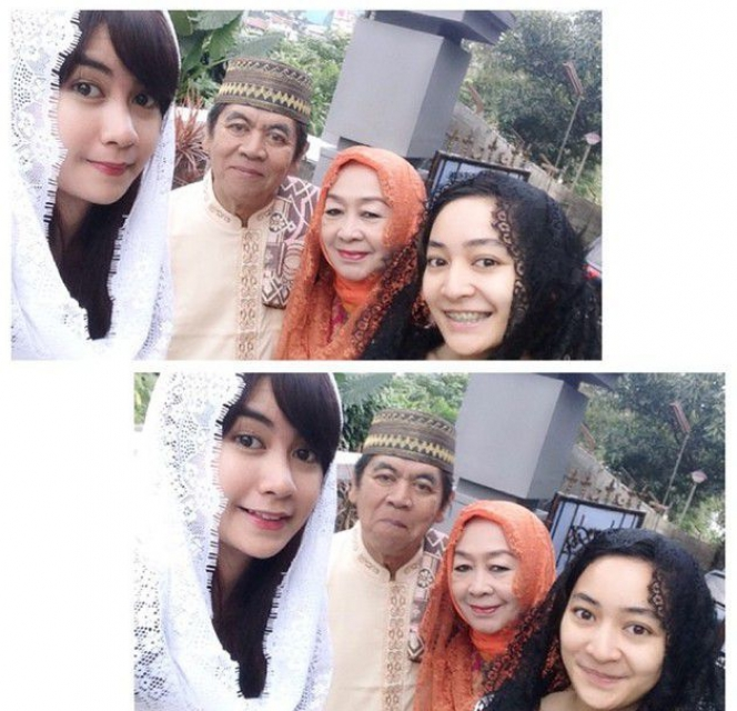 Selebritis Pamer Foto Lebaran di Sosial Media