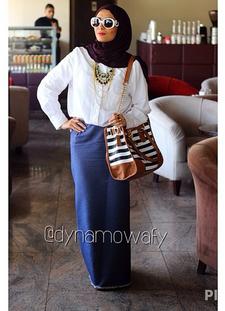 Gaya `Putih` Desainer Cantik dari Mesir