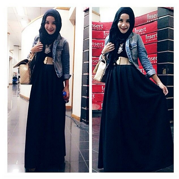 Feminim dengan Skirt untuk Muslimah