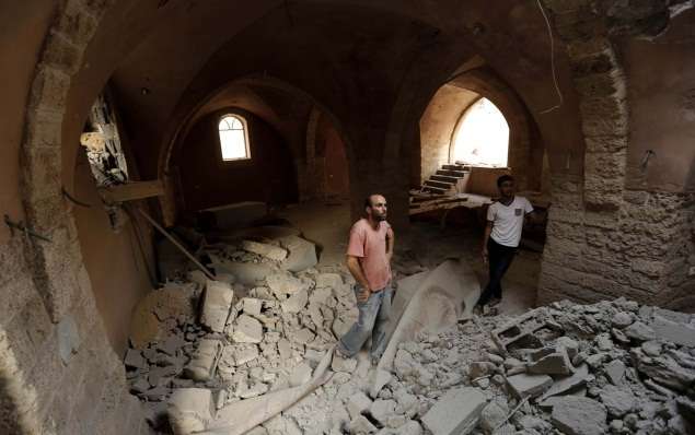 Masjid Bersejarah di Gaza Dihancurkan Israel