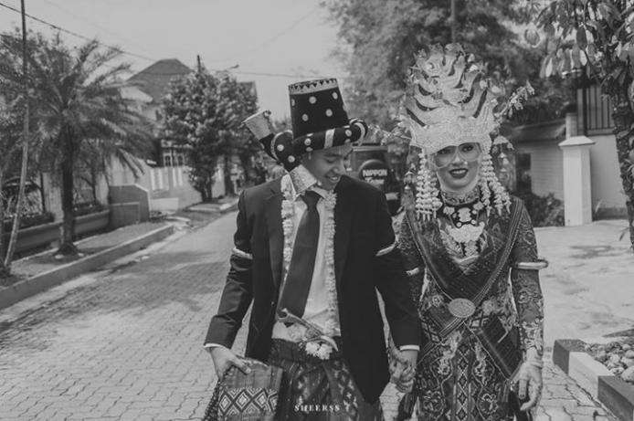 Foto Pernikahan Muslim dalam `Balutan` Adat Batak