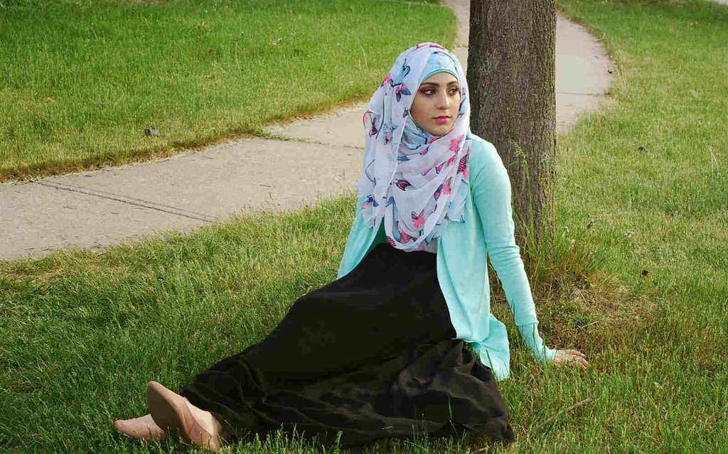 Pesona Gaya Stylish Hijaber Kanada