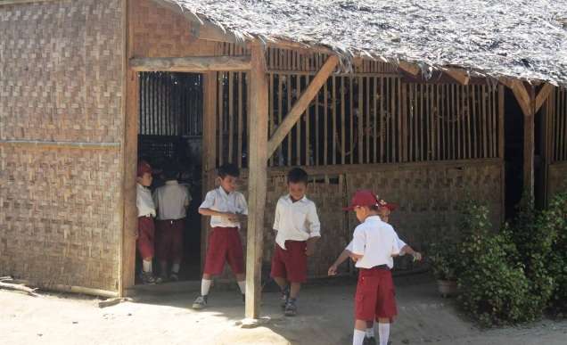 Miris, Sekolah SD di Banten Mirip Kandang Ternak