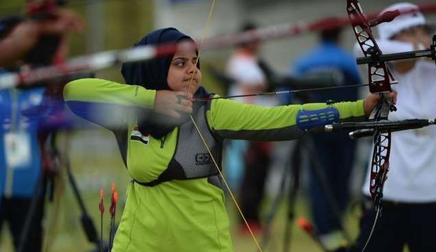 Aksi Memukau Atlet Berhijab di Asian Games 2014
