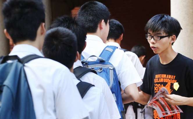 Aksi Joshua Wong, si Kurus yang Bikin China Ketakutan