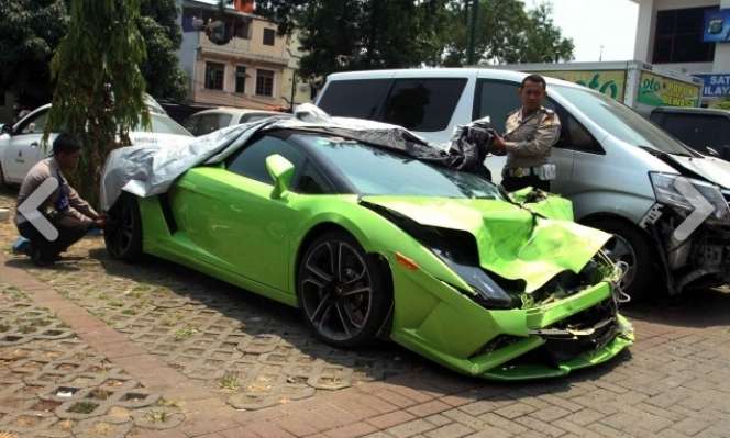 Lamborghini Rp 7 Miliar Hotman Paris Ringsek